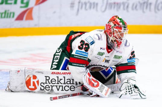 Frölundas målvakt Johan Mattsson