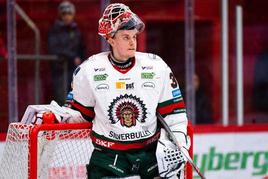 Frölundas målvakt Johan Mattsson