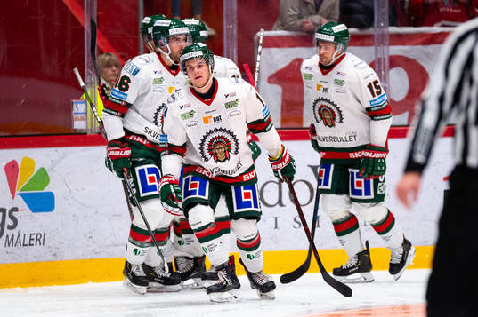 Frölundas Samuel Fagemo jublar