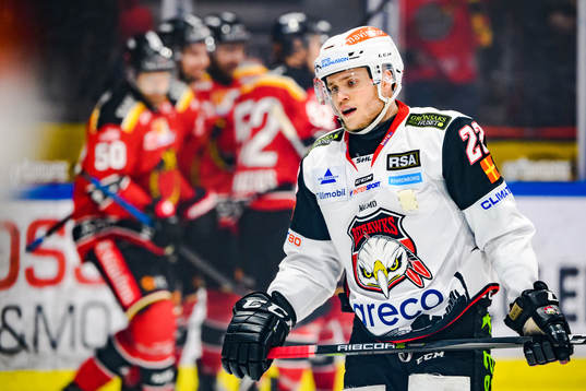 Malmö Redhawks Christoffer Forsberg deppar