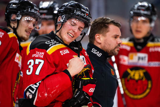 Luleås Isac Lundeström leds av isen