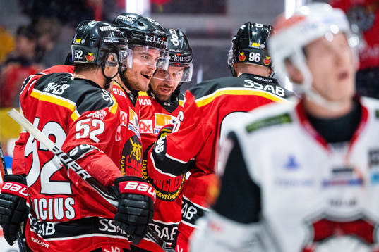 Luleås Karl Fabricius, Oscar Engsund och Niklas Olausson