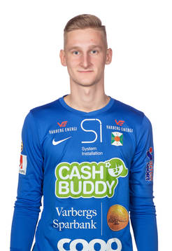 Varbergs målvakt Albin Svensson