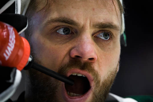 Färjestads målvakt Markus Svensson