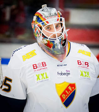Djurgårdens målvakt Robin Jensen