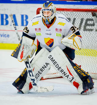 Djurgårdens målvakt Adam Reideborn