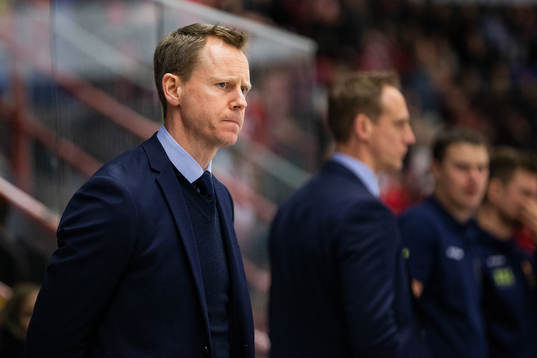 Djurgårdens tränare Robert Ohlsson deppar