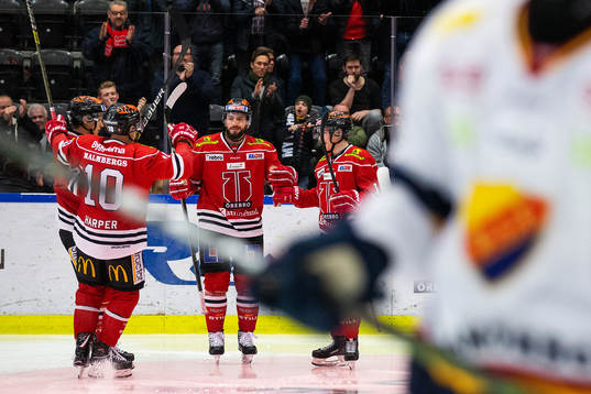 Örebros Patrik Virta och Nick Ebert