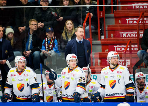 Djurgårdens tränare Robert Ohlsson deppar