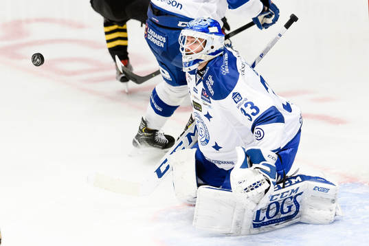 Leksands målvakt Axel Brage