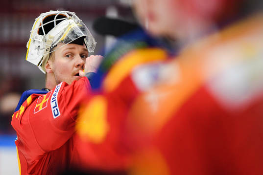 Malmö Redhawks målvakt Lars Volden