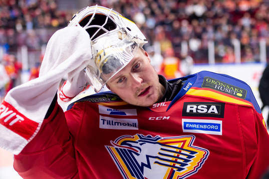 Malmö Redhawks målvakt Lars Volden