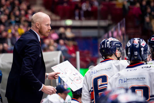 Växjös assisterande tränare Tobias Thermell