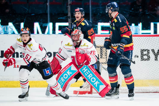 Örebros målvakt Stefan Steen i aktion