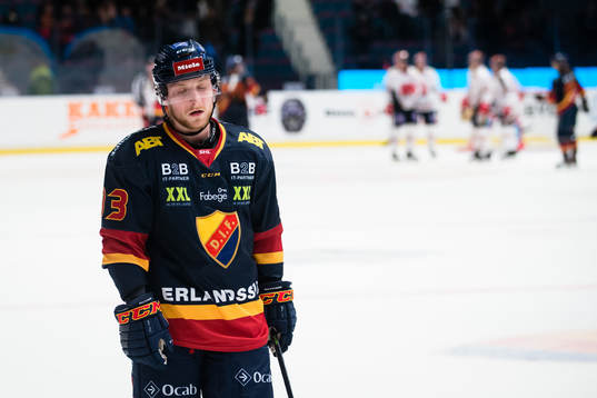 Djurgårdens Linus Hultström deppar