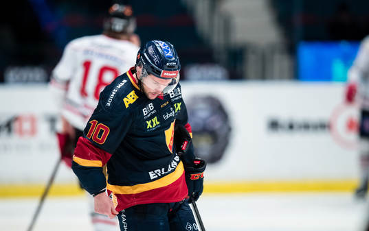 Djurgårdens Niclas Bergfors  deppar