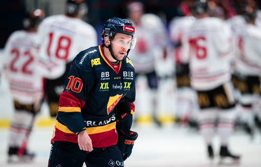 Djurgårdens Niclas Bergfors  deppar