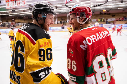 Luleås Robin Kovacs och Moras Mathias Bromé