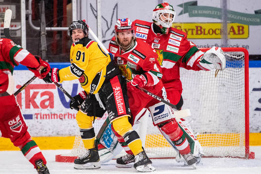 Luleås Austin Farley och Moras Viktor Amnér och Moras
