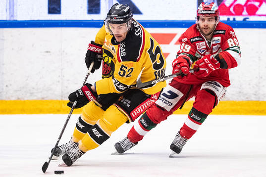 Luleås Karl Fabricius och Moras Ryan Johnston