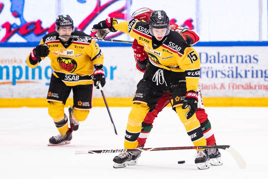 Luleås Carl Mattsson och Moras Ryan Johnston