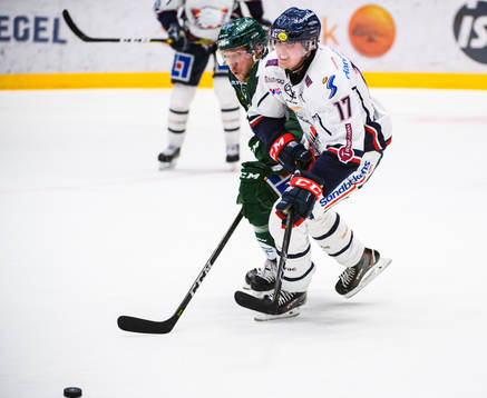 Färjestads Jesper Olofsson och. Linköpings Fredrik