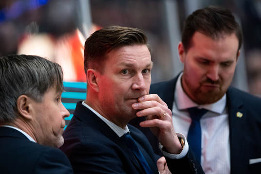 Färjestads assisterande tränare Anders Karlsson, tränare