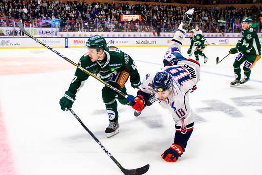 Färjestads Christopher Bengtsson och Linköpings James