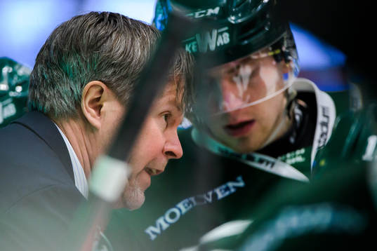 Färjestads assisterande tränare Anders Karlsson