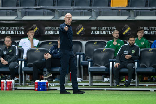 Jönköpings tränare Andreas Brännström