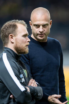 Jönköpings tränare Andreas Brännström (h)