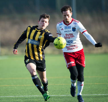 IFK Hässleholms Isak Orajärvi i träningsmatchen mellan