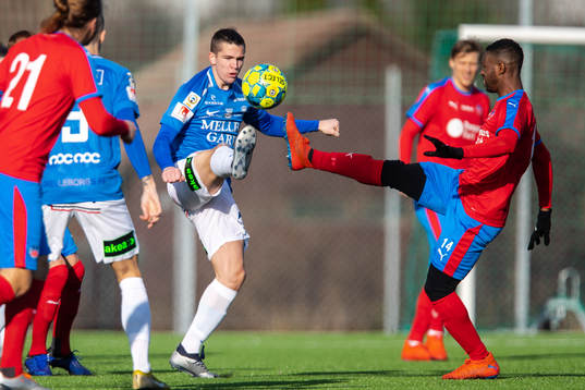 Trelleborgs Oscar Johansson och Helsingborgs Mohammed