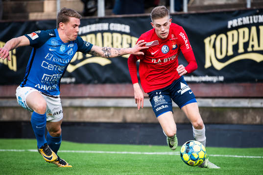 Norrbys Anton Maikkula och Örgrytes Alexander Bernhardsson