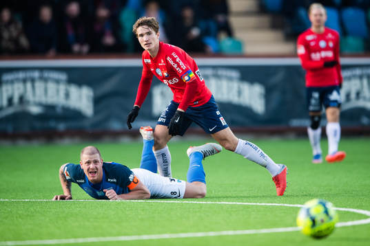 Norrbys Nicklas Savolainen och Örgrytes Jakob Lindström
