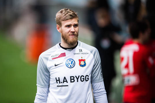 Örgrytes målvakt Fredrik Andersson