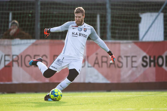 Örgrytes målvakt Fredrik Andersson