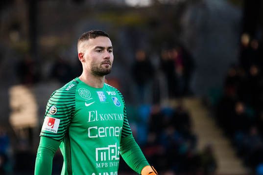 Norrbys målvakt Mergim Krasniqi