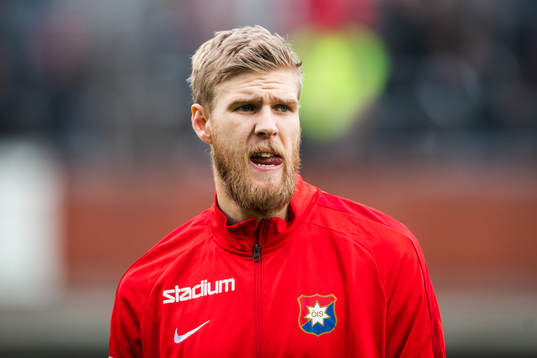 Örgrytes målvakt Fredrik Andersson