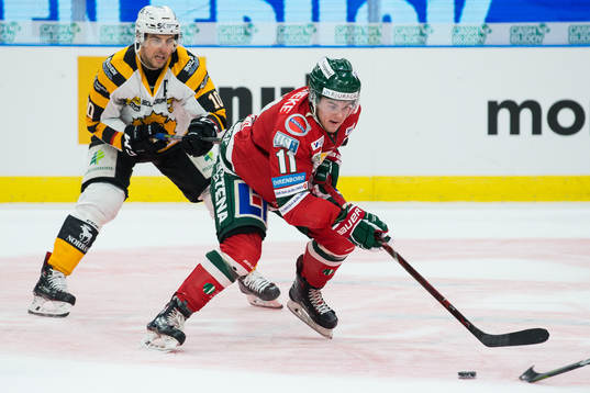 Skellefteås Joakim Lindström och Frölundas Samuel Fagemo