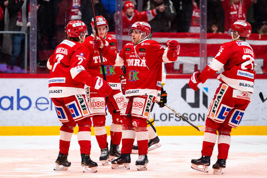Timrå och Rickard Palmberg jublar
