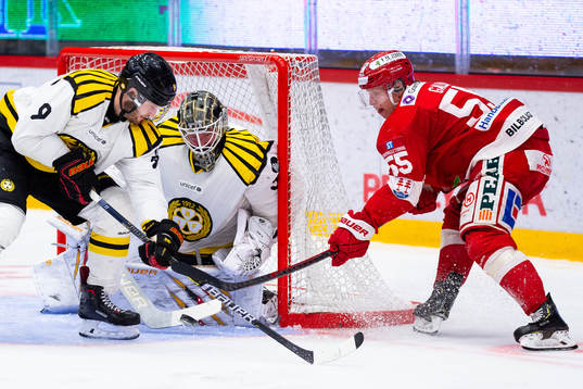 Brynäs Niclas Andersén och Timrås Vilmos Gallo