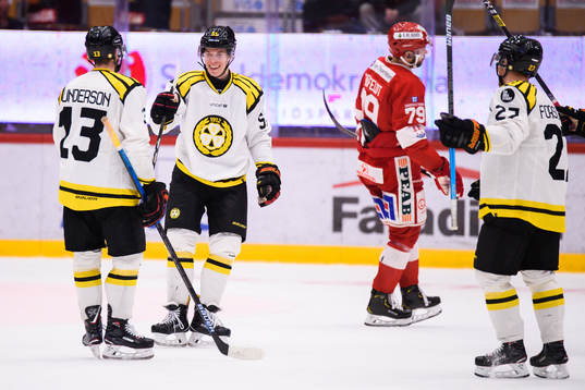 Brynäs Tomi Sallinen jublar