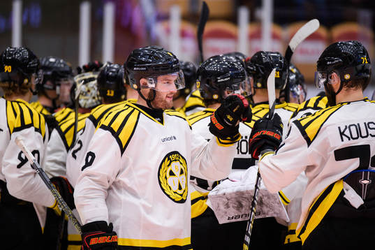 Brynäs Niclas Andersén jublar