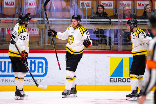 Brynäs Ludvig Nilsson jublar