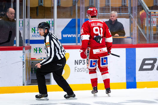 Timrås Filip Hållander utvisas