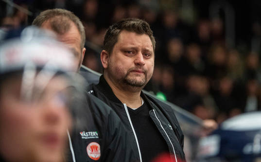 Västerviks tränare Mattias Karlin