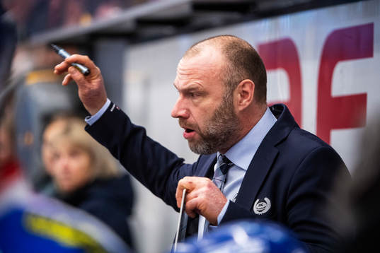 Oskarshamns assisterande tränare Fredrik Hallberg