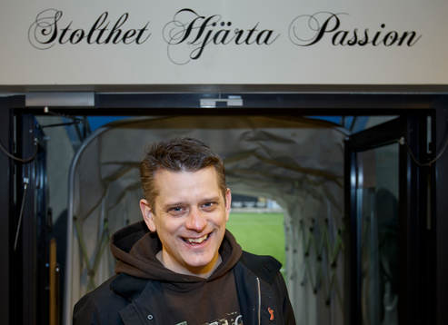 Porträtt på Örebros Marcus Birro