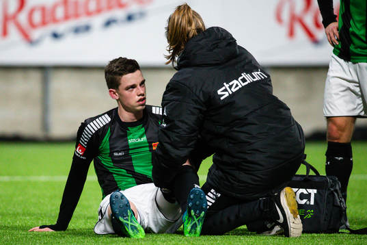 GAIS Aiden Harvey skadar sig